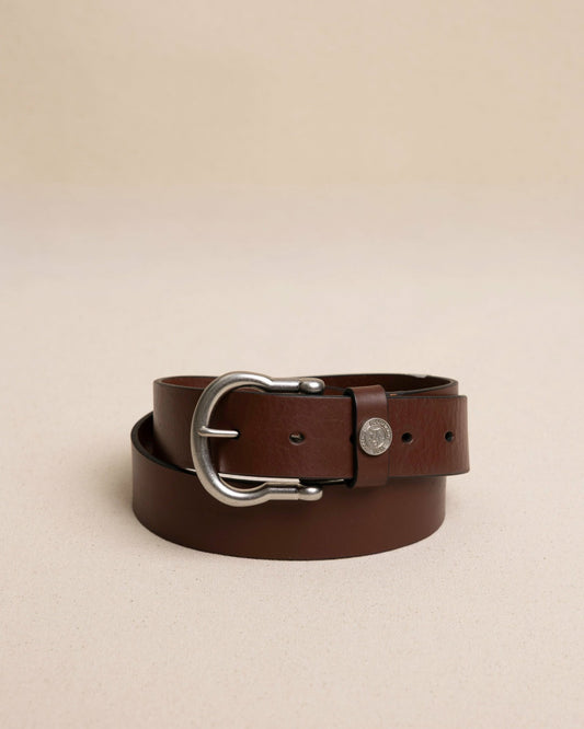 Southern Tide Classic Leather Belt For Men
