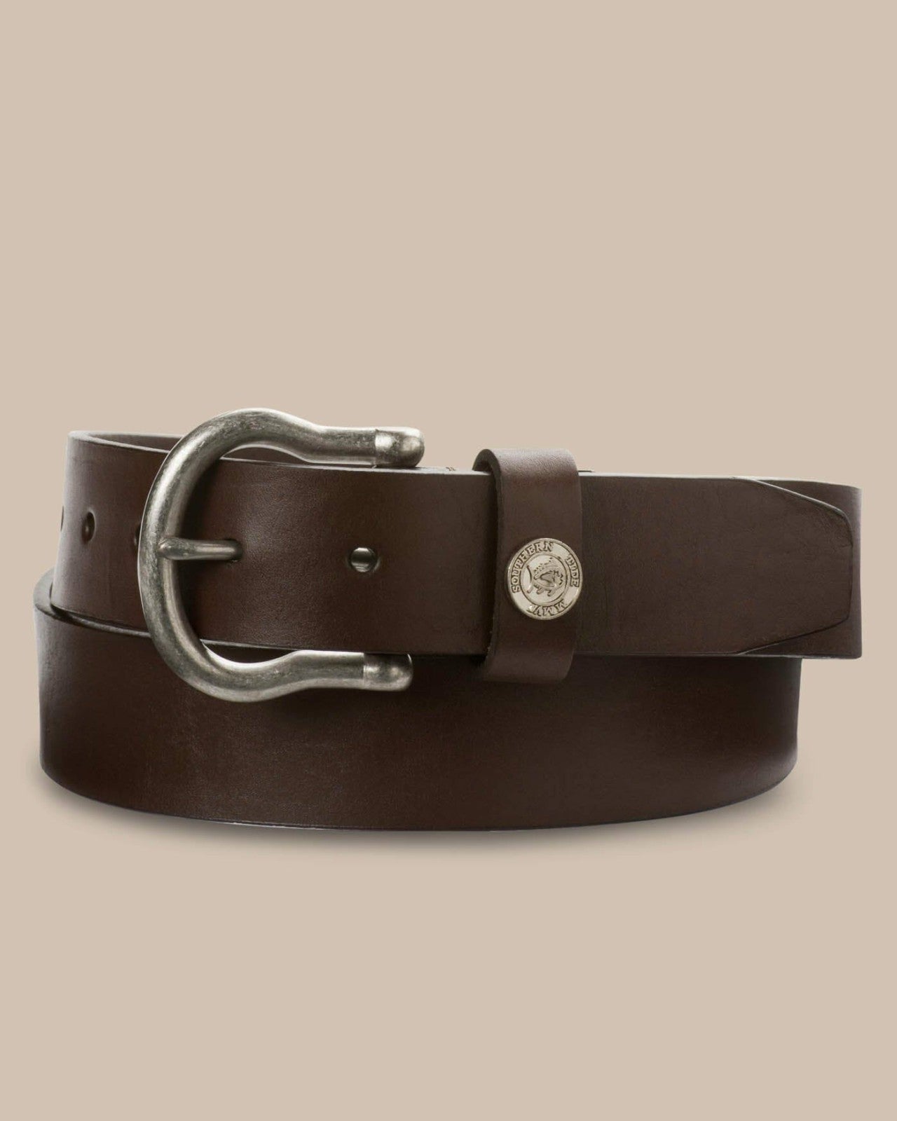 Southern Tide Classic Leather Belt For Men