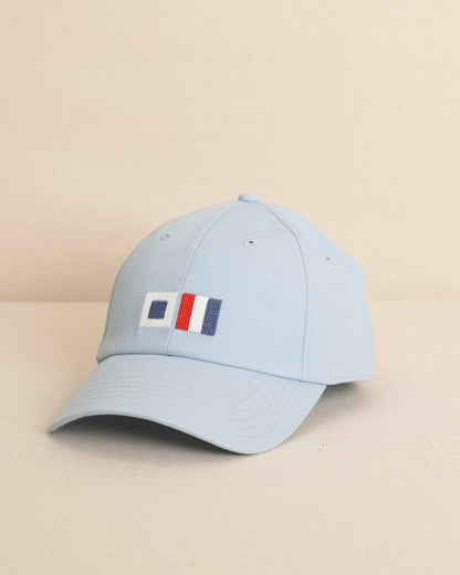 Southern Tide ST Flag Leather Strap Hat For Men