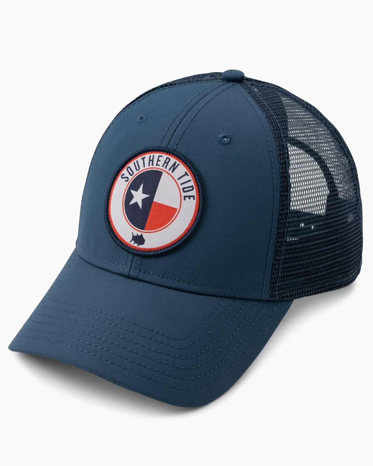 Southern Tide Texas Patch Performance Trucker Hat For Men