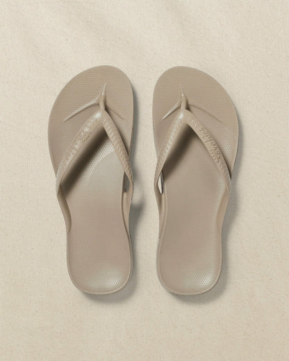 Southern Tide Archies Taupe Arch Support Flip Flop For Men|Women|Home