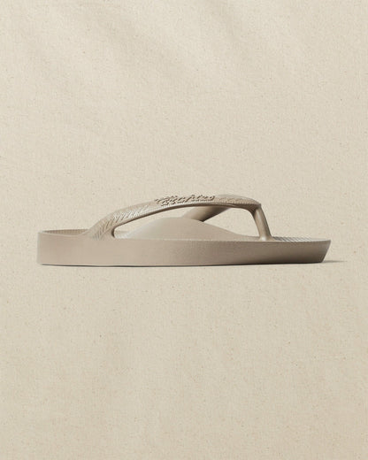 Southern Tide Archies Taupe Arch Support Flip Flop For Men|Women|Home