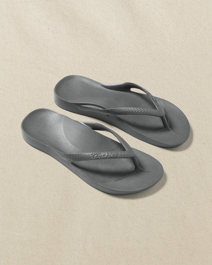 Southern Tide Archies Charcoal Arch Support Flip Flop For Men|Women|Home
