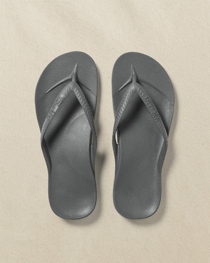 Southern Tide Archies Charcoal Arch Support Flip Flop For Men|Women|Home