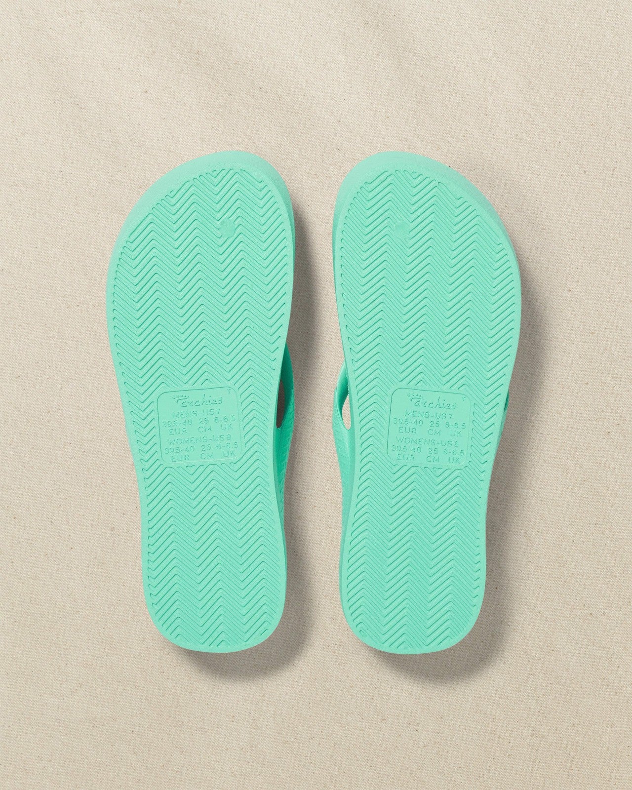 Southern Tide Archies Mint Arch Support Flip Flop For Men|Women|Home