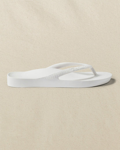Southern Tide Archies Classic White Arch Support Flip Flop For Men|Women|Home