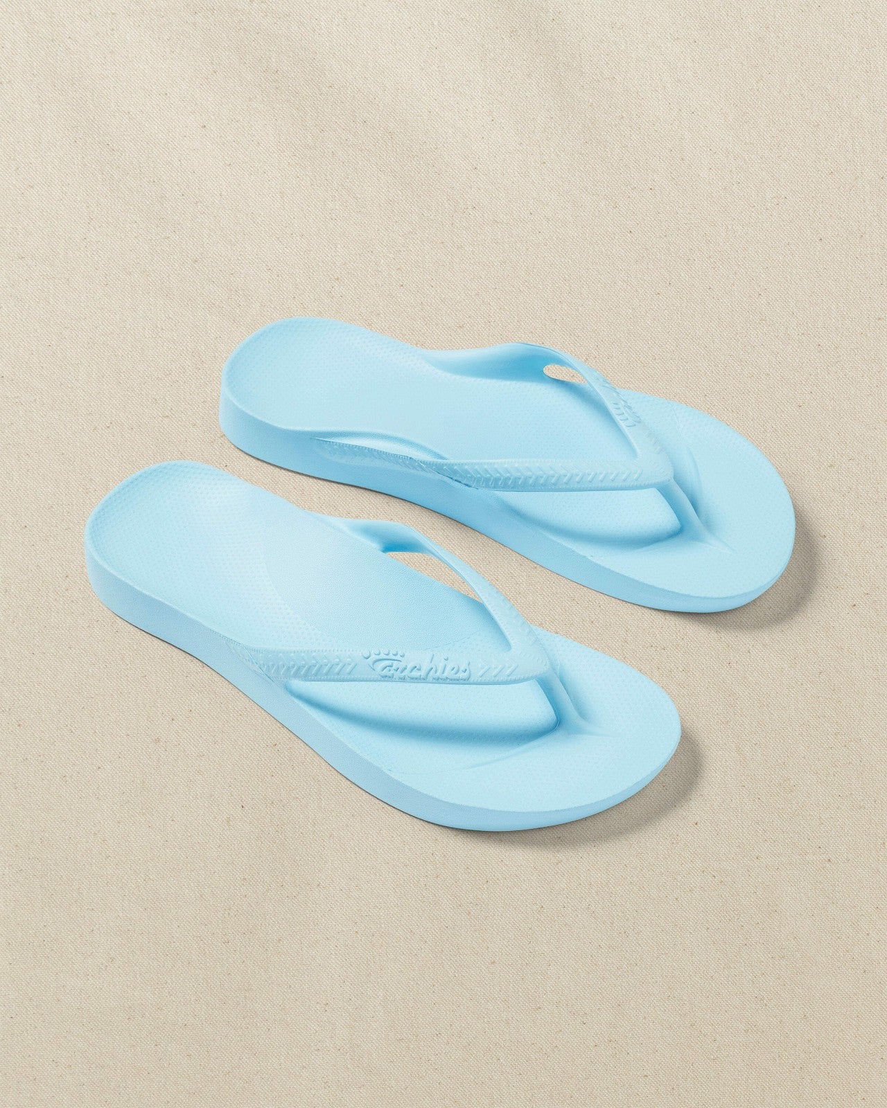 Southern Tide Archies Sky Blue Arch Support Flip Flop For Men|Women|Home