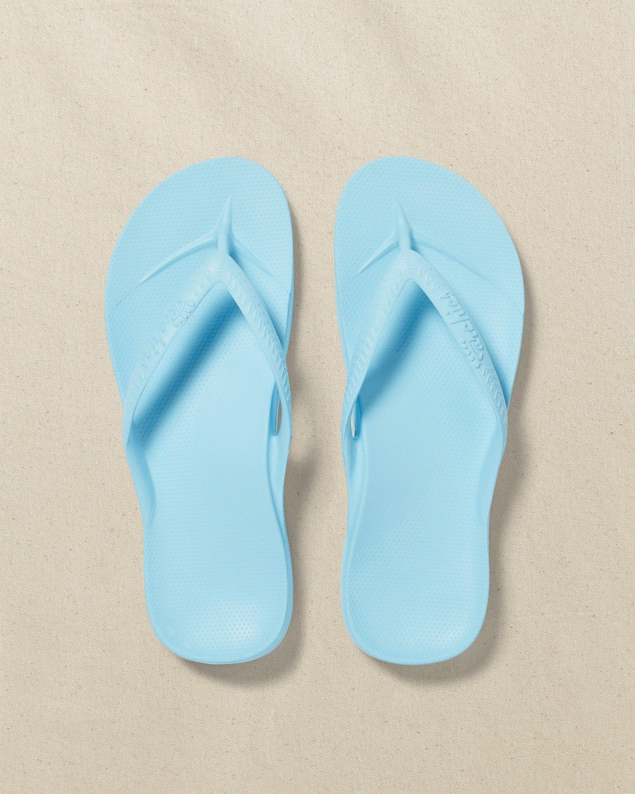 Southern Tide Archies Sky Blue Arch Support Flip Flop For Men|Women|Home