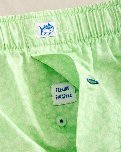 Southern Tide Pineapple Parade Boxer For Men