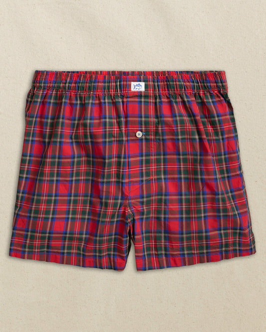 Southern Tide South Carolina Tartan Boxer For Men