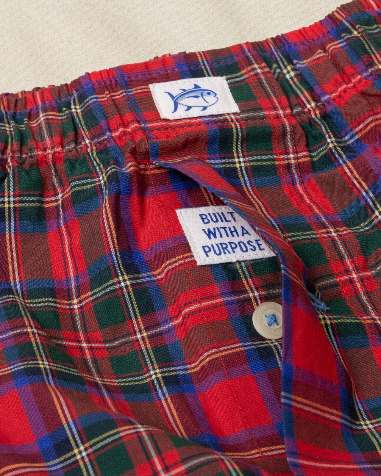 Southern Tide South Carolina Tartan Boxer For Men