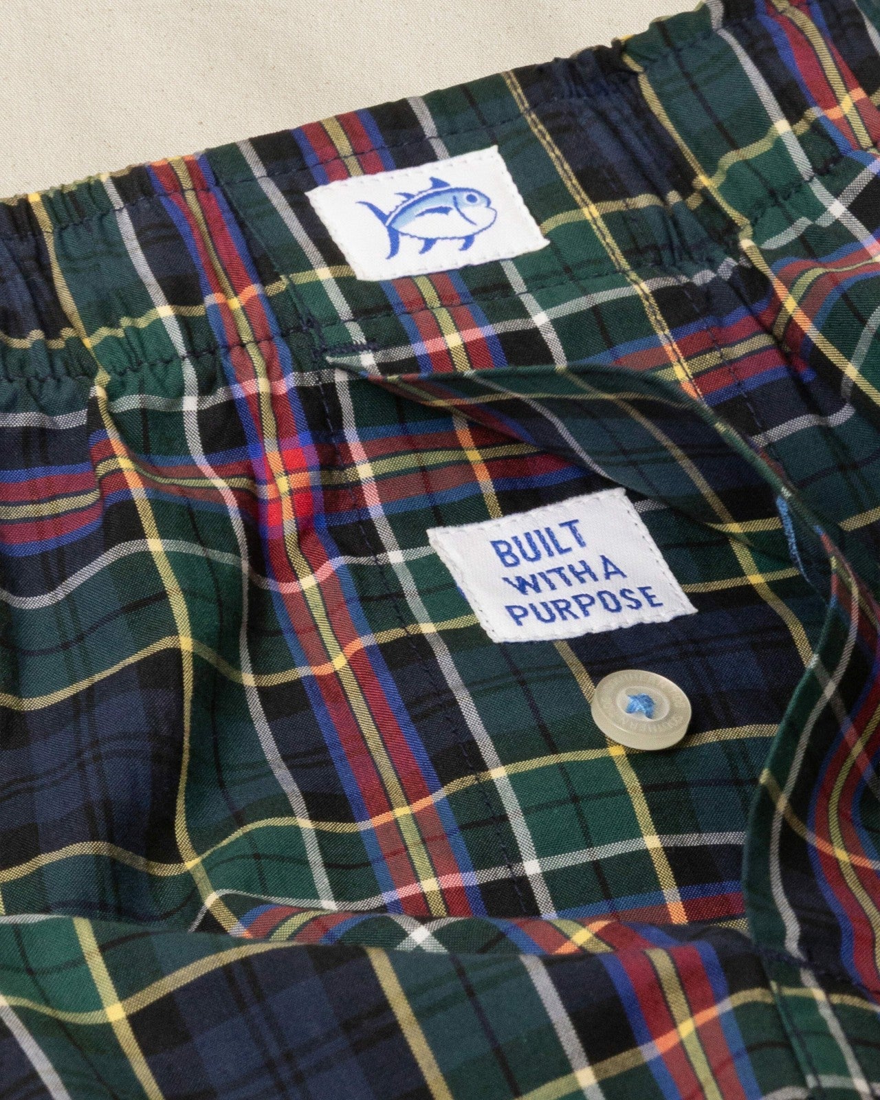 Southern Tide Heyward Tartan Boxer For Men