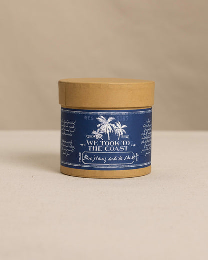 Southern Tide Blue Jeans, White Shirt Candle For Men
