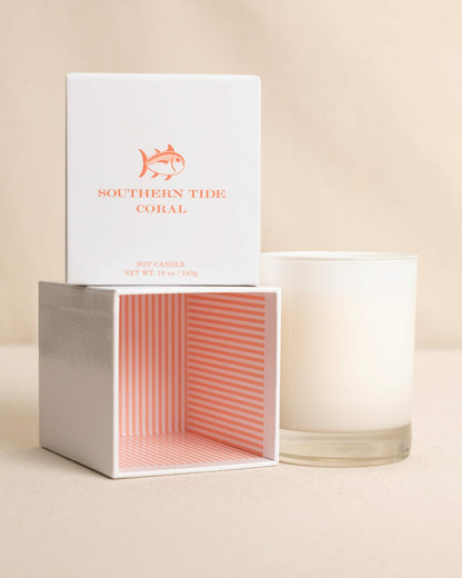 Southern Tide Southern Tide Coral Scented Candle For Men|Women