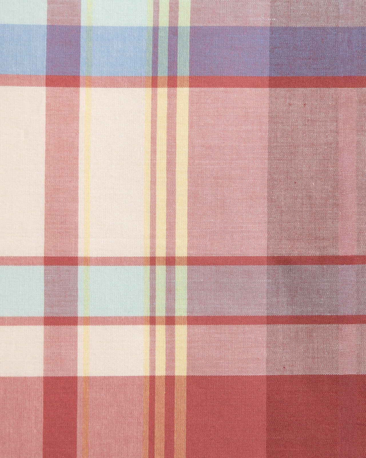Southern Tide High Cotton Madras Pocket Square For Men