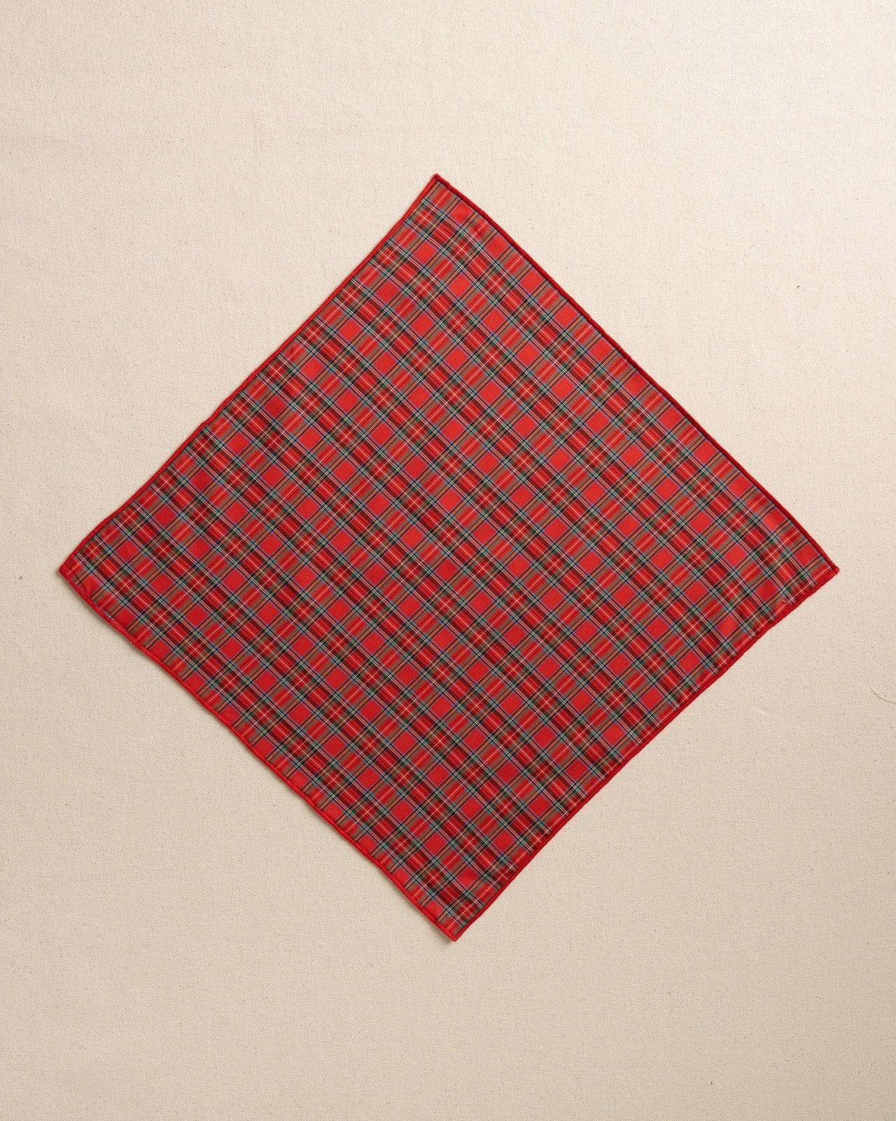 Southern Tide MacIntosh Tartan Pocket Square For Men