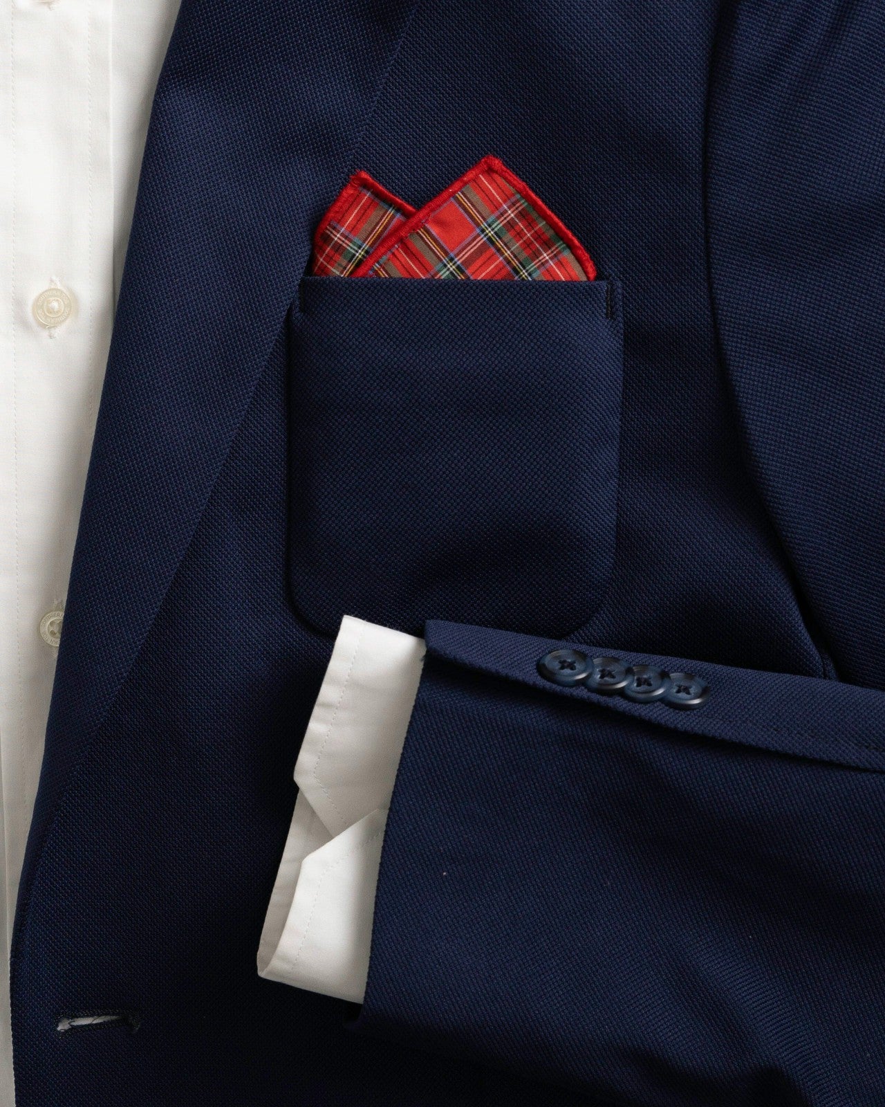 Southern Tide MacIntosh Tartan Pocket Square For Men