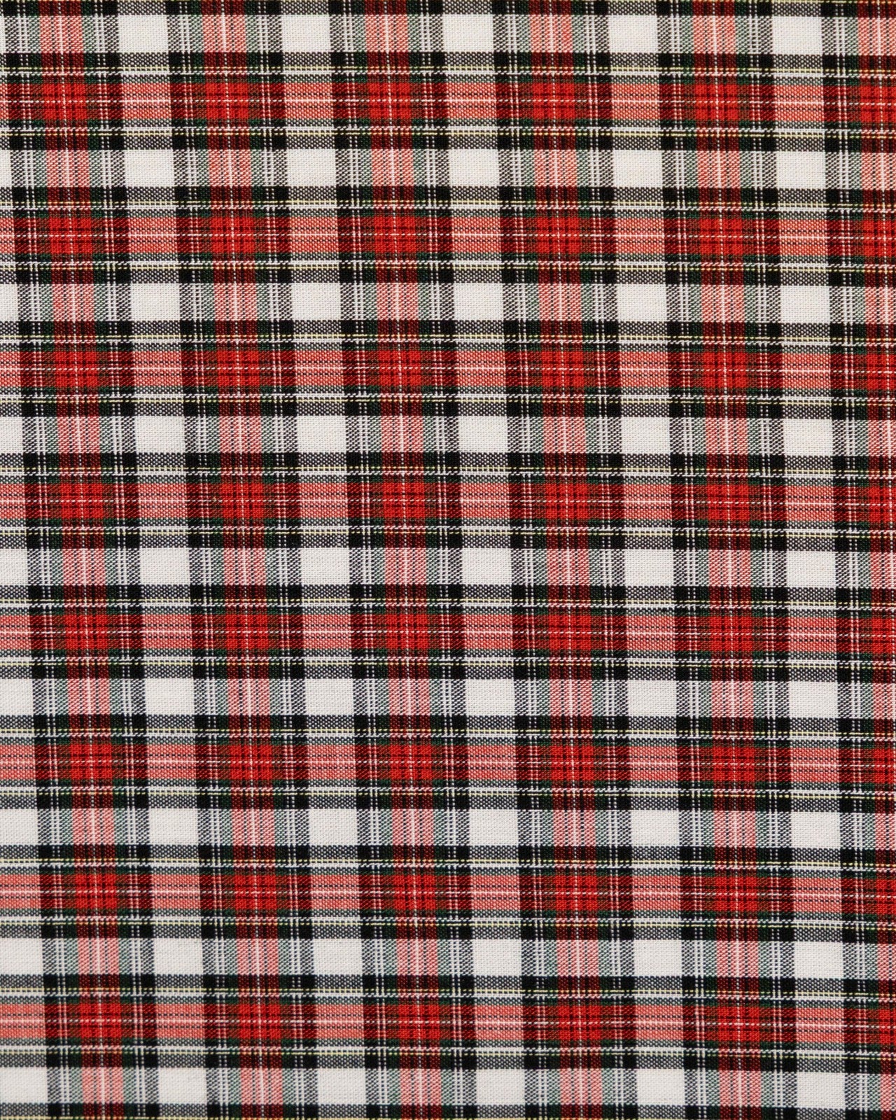 Southern Tide Peppermint Plaid Cotton Pocket Square For Men