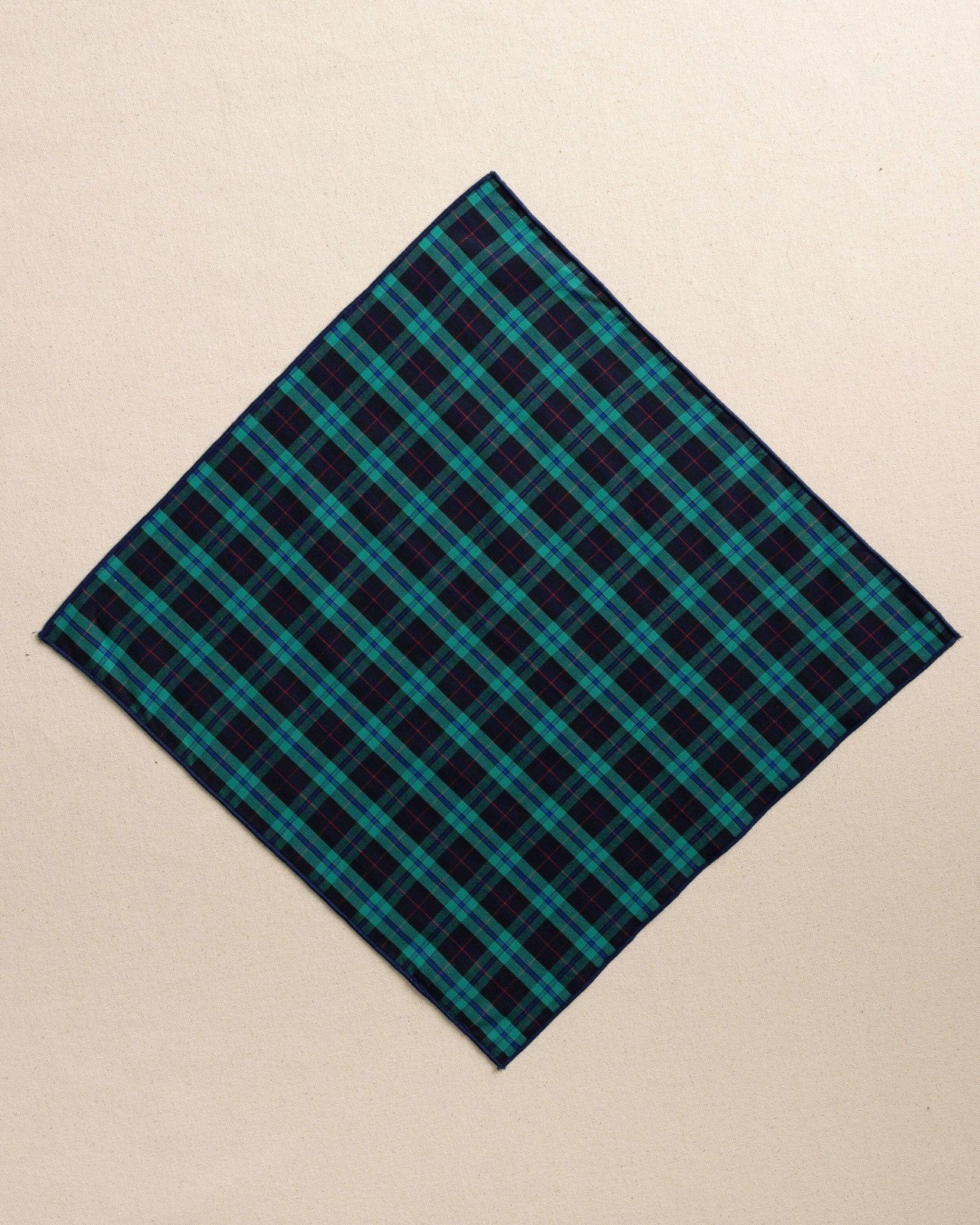Southern Tide Macleod Tartan Pocket Square For Men