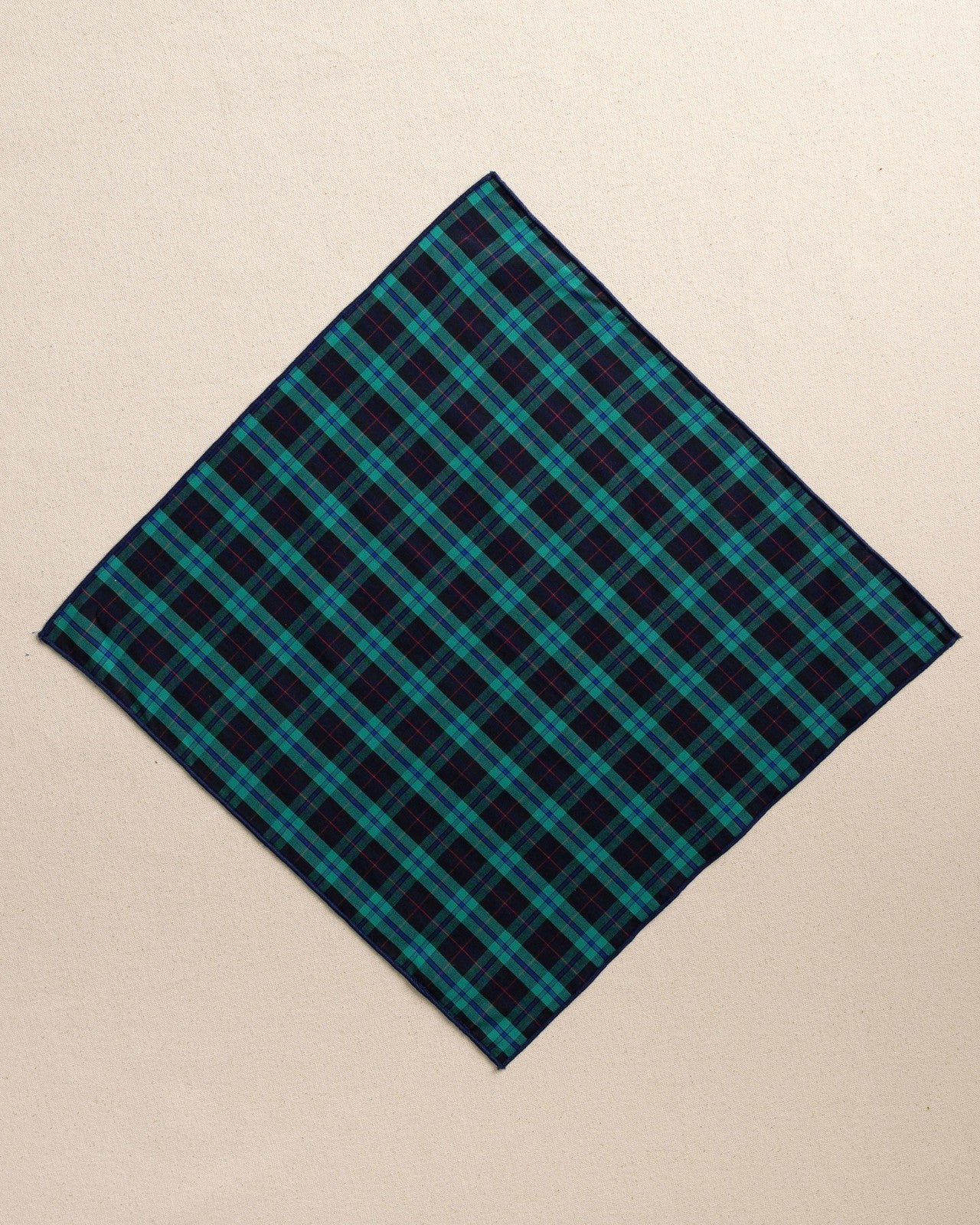 Southern Tide Macleod Tartan Pocket Square For Men