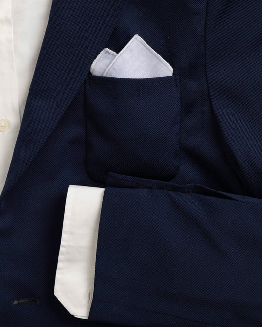 Southern Tide Blue Chambray Pocket Square For Men