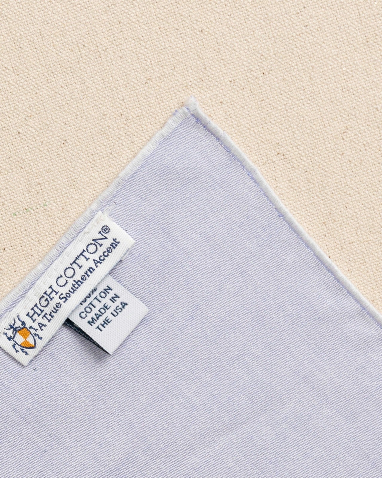 Southern Tide Blue Chambray Pocket Square For Men