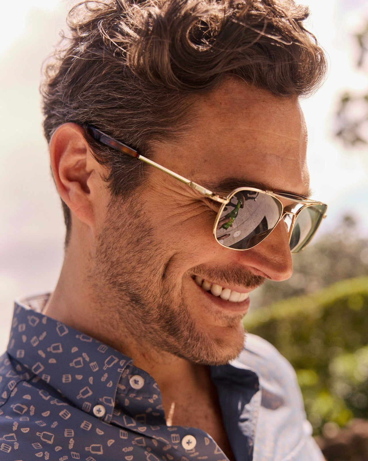 Southern Tide Quarter Deck Aviator Sunglasses For Men|Women|Home
