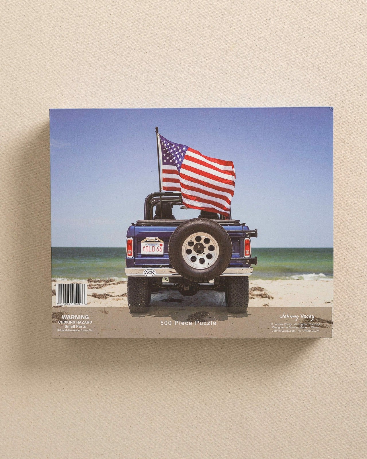 Southern Tide American Bronco 500 Piece Puzzle For Men|Women|Home