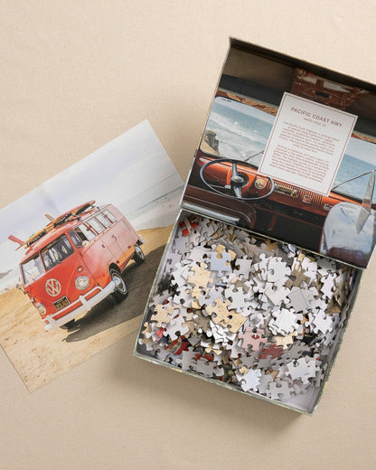 Southern Tide Surf Bus 500 Piece Puzzle For Men|Women|Home