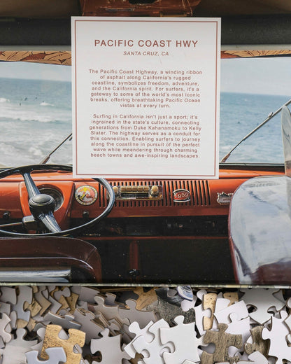 Southern Tide Surf Bus 500 Piece Puzzle For Men|Women|Home