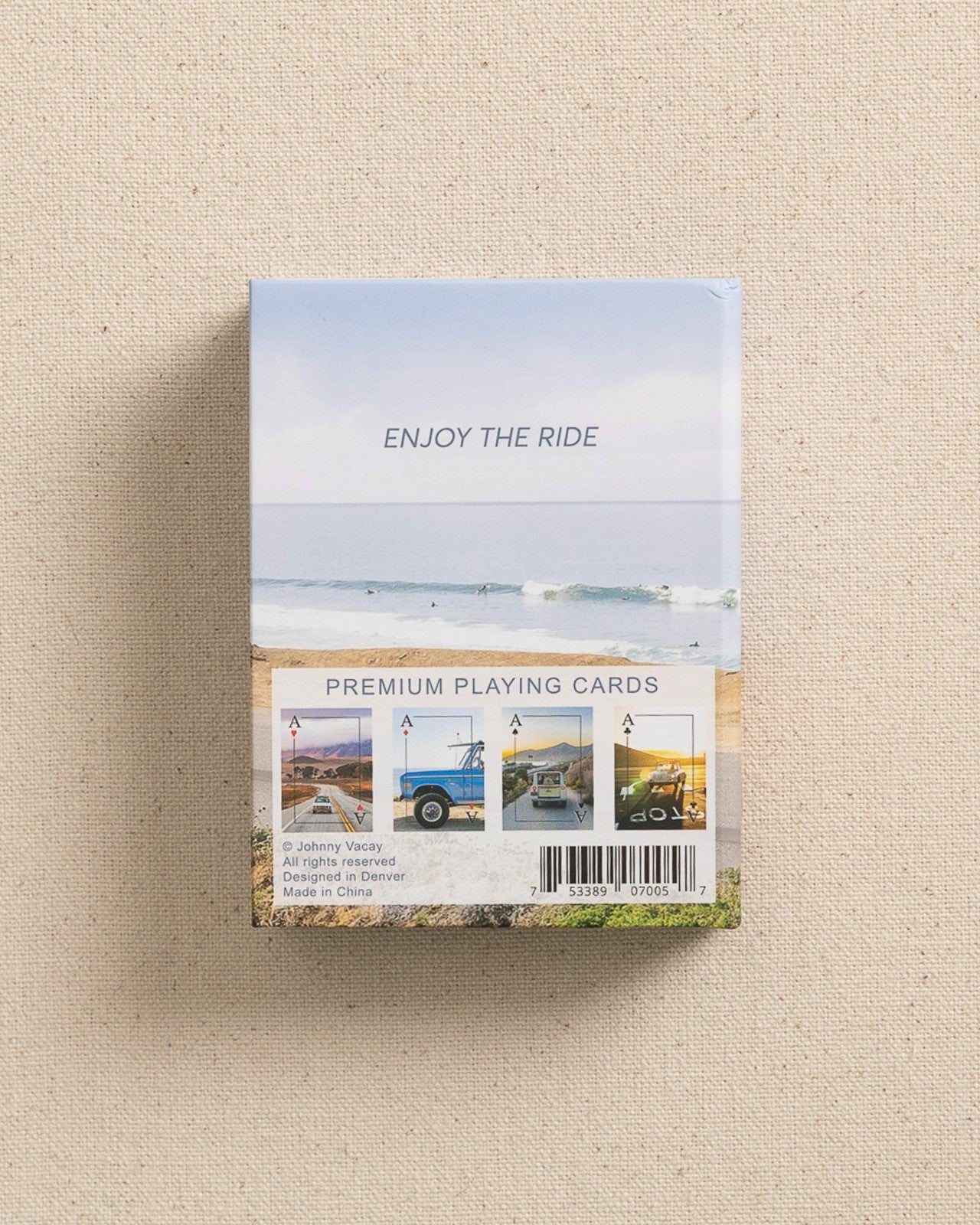 Southern Tide Surf Rides Playing Cards For Men|Home