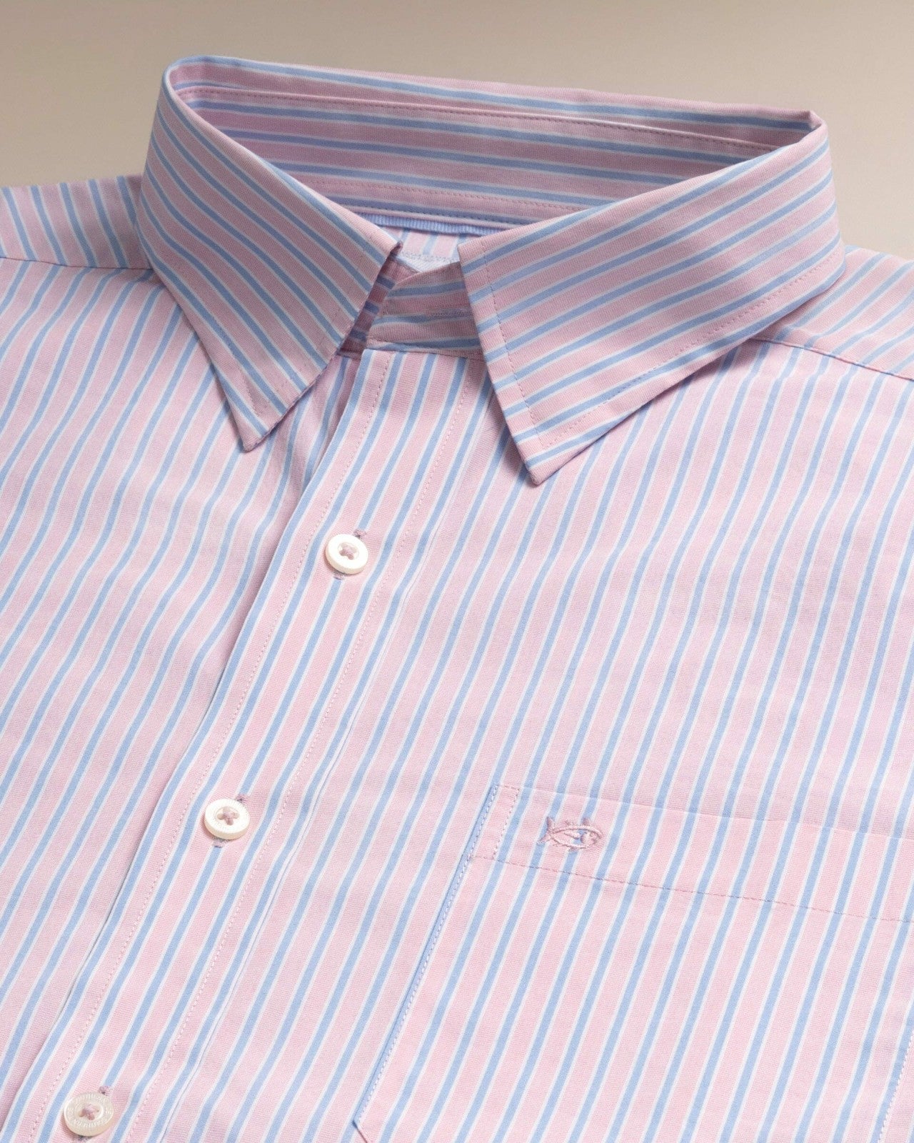 Southern Tide Amelia Island Stripe Charleston Sport Shirt For Men|Sale