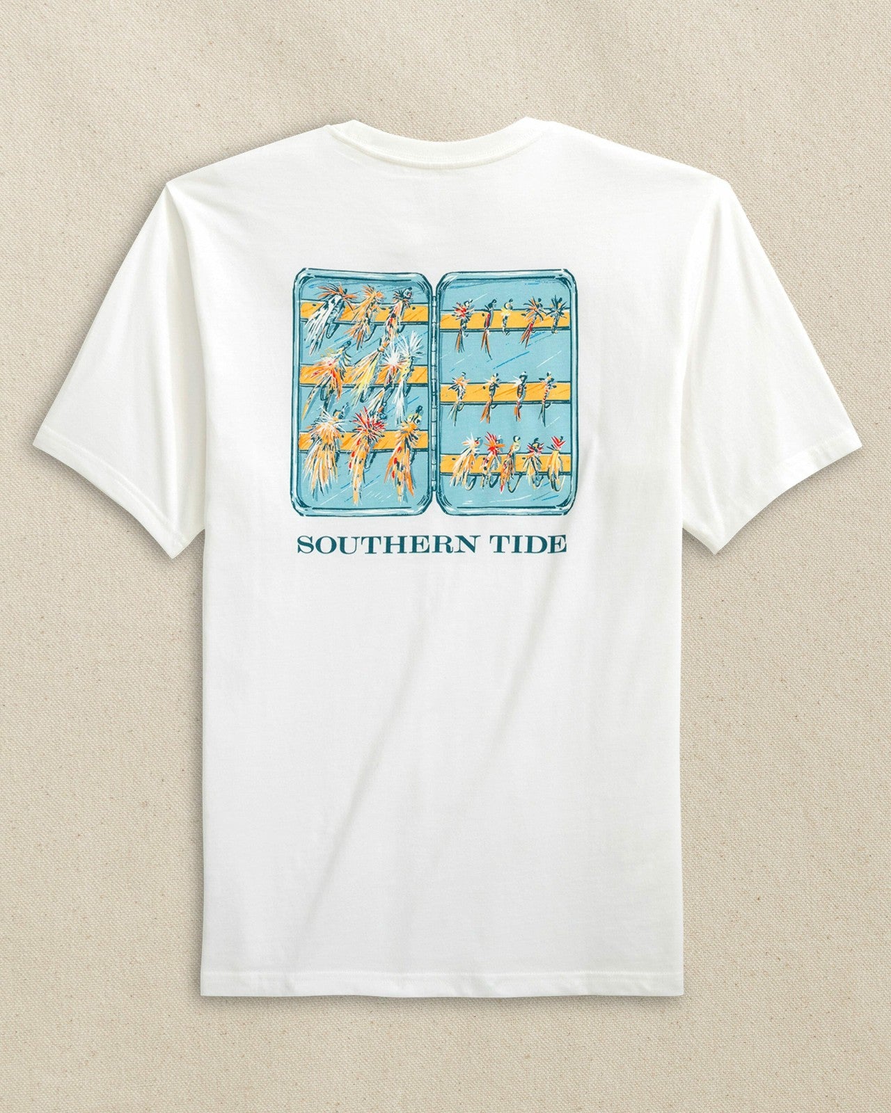 Southern Tide Fly Box Short Sleeve T-Shirt For Men|Sale