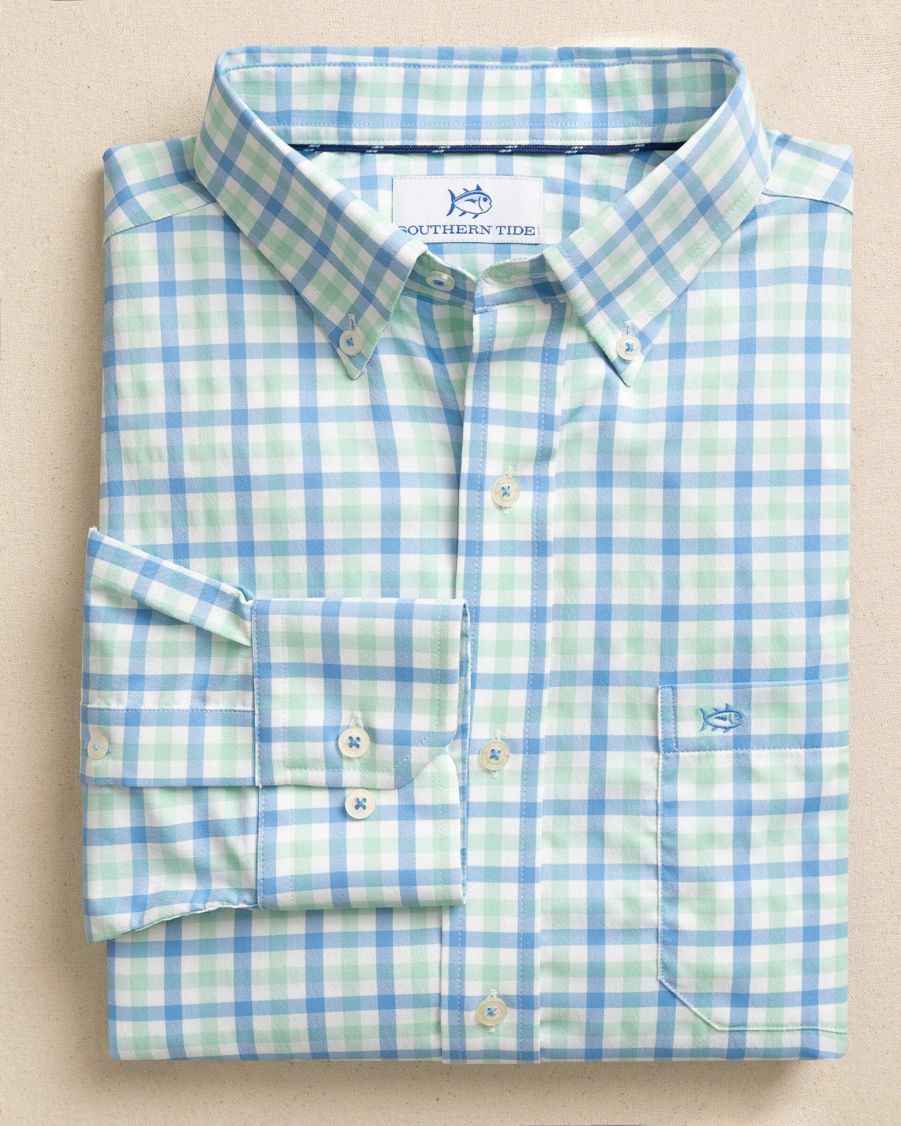 Southern Tide Albemarle Gingham brrr°® Sport Shirt For Men|Sale