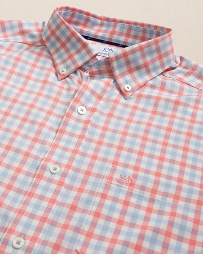 Southern Tide Albemarle Gingham brrr°® Sport Shirt For Men|Sale