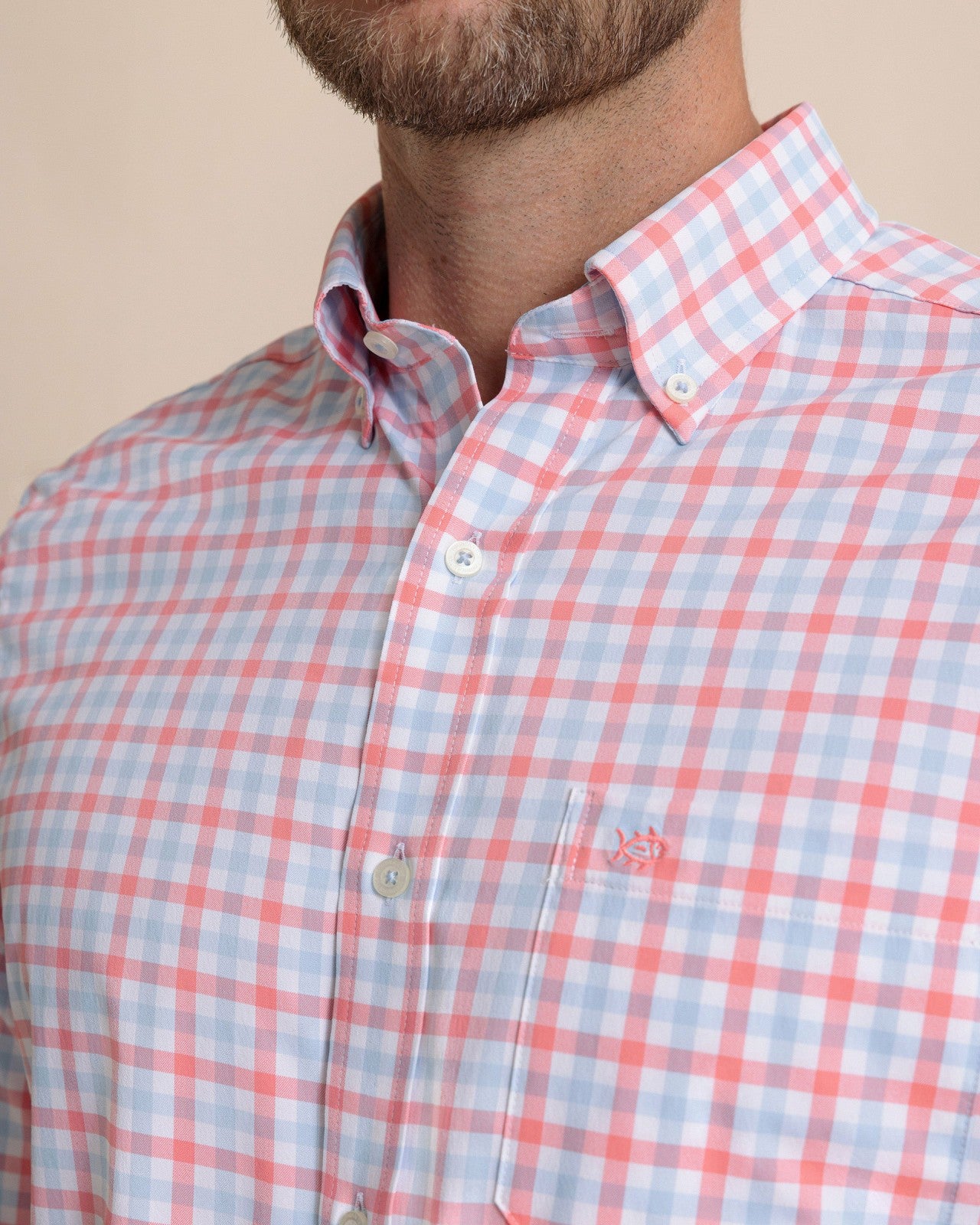 Southern Tide Albemarle Gingham brrr°® Sport Shirt For Men|Sale