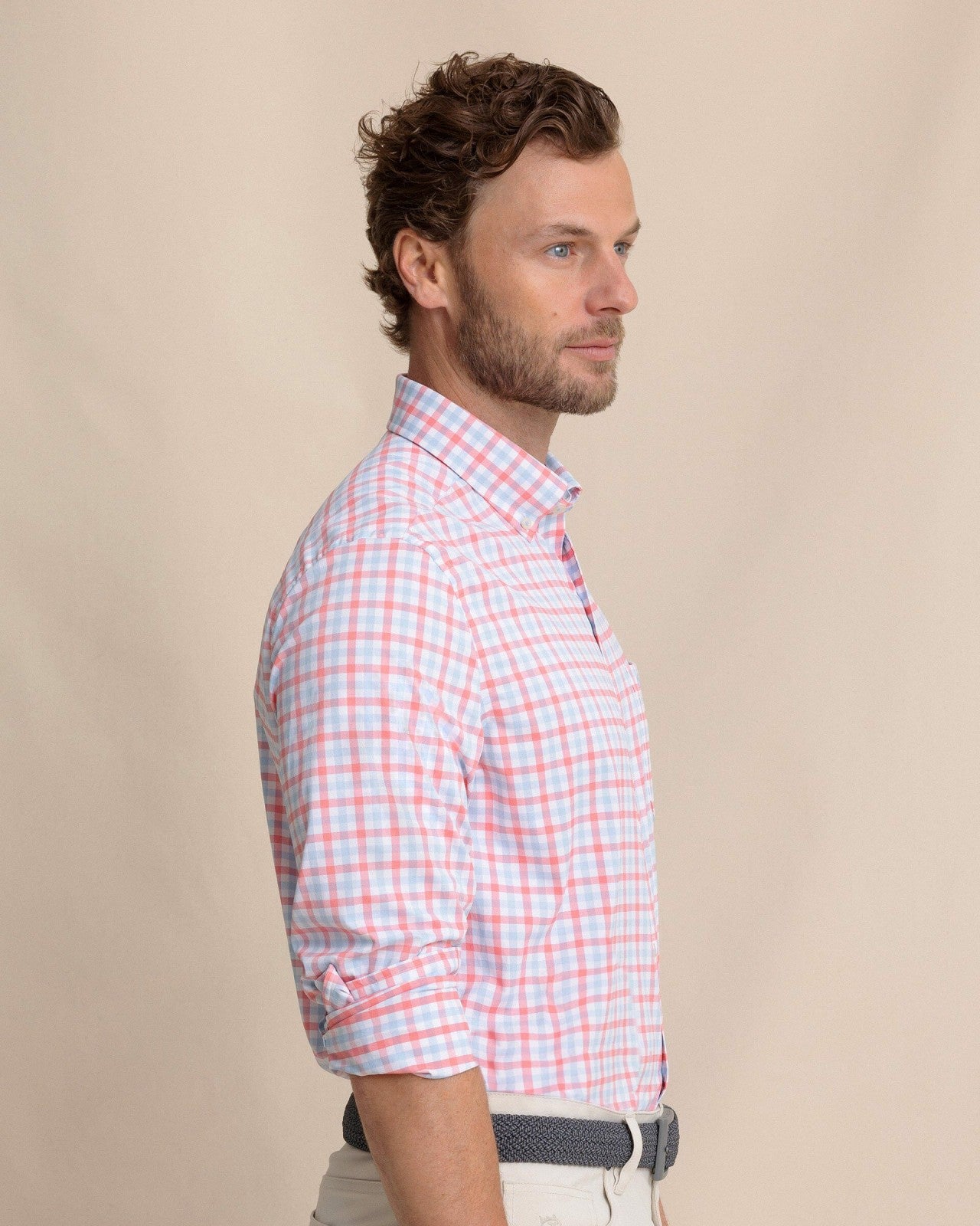 Southern Tide Albemarle Gingham brrr°® Sport Shirt For Men|Sale
