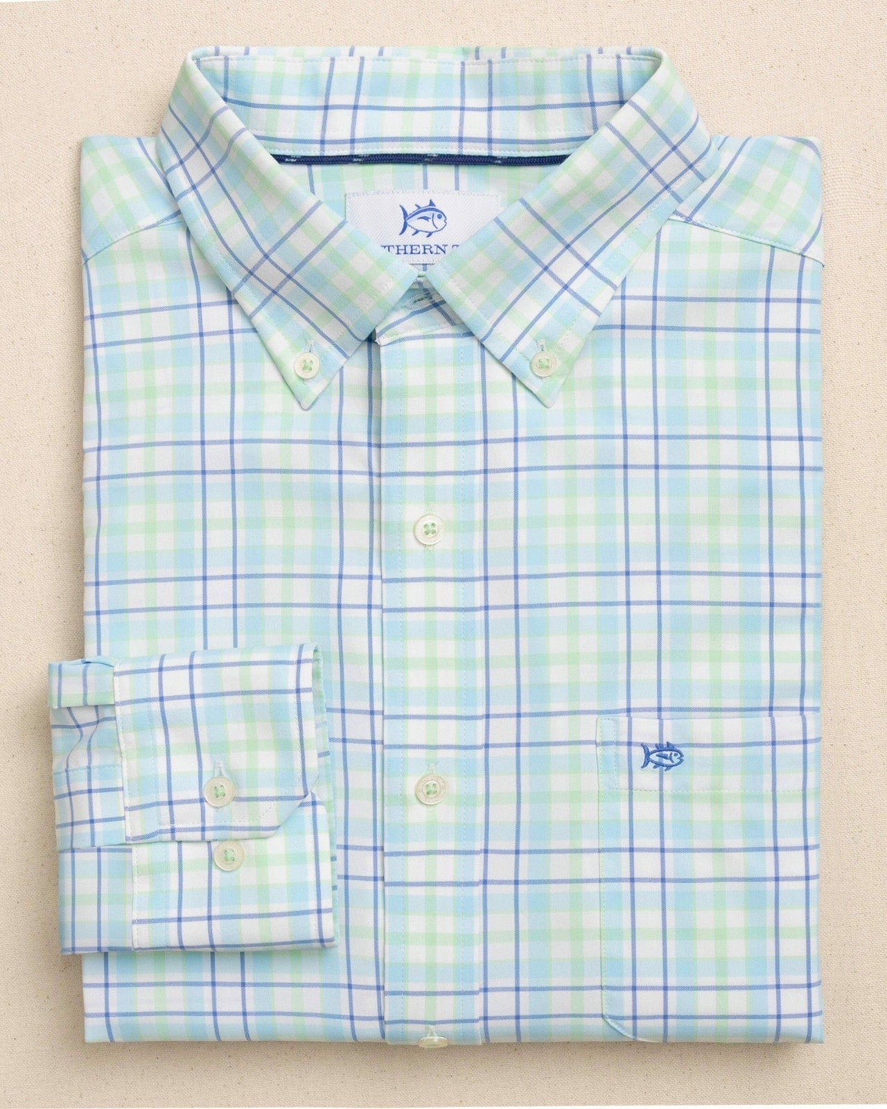 Southern Tide Master Plaid Coastal Breeze® Sport Shirt For Men|Sale