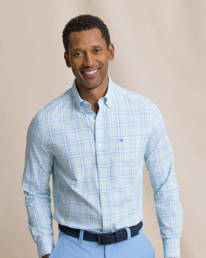 Southern Tide Master Plaid Coastal Breeze® Sport Shirt For Men|Sale