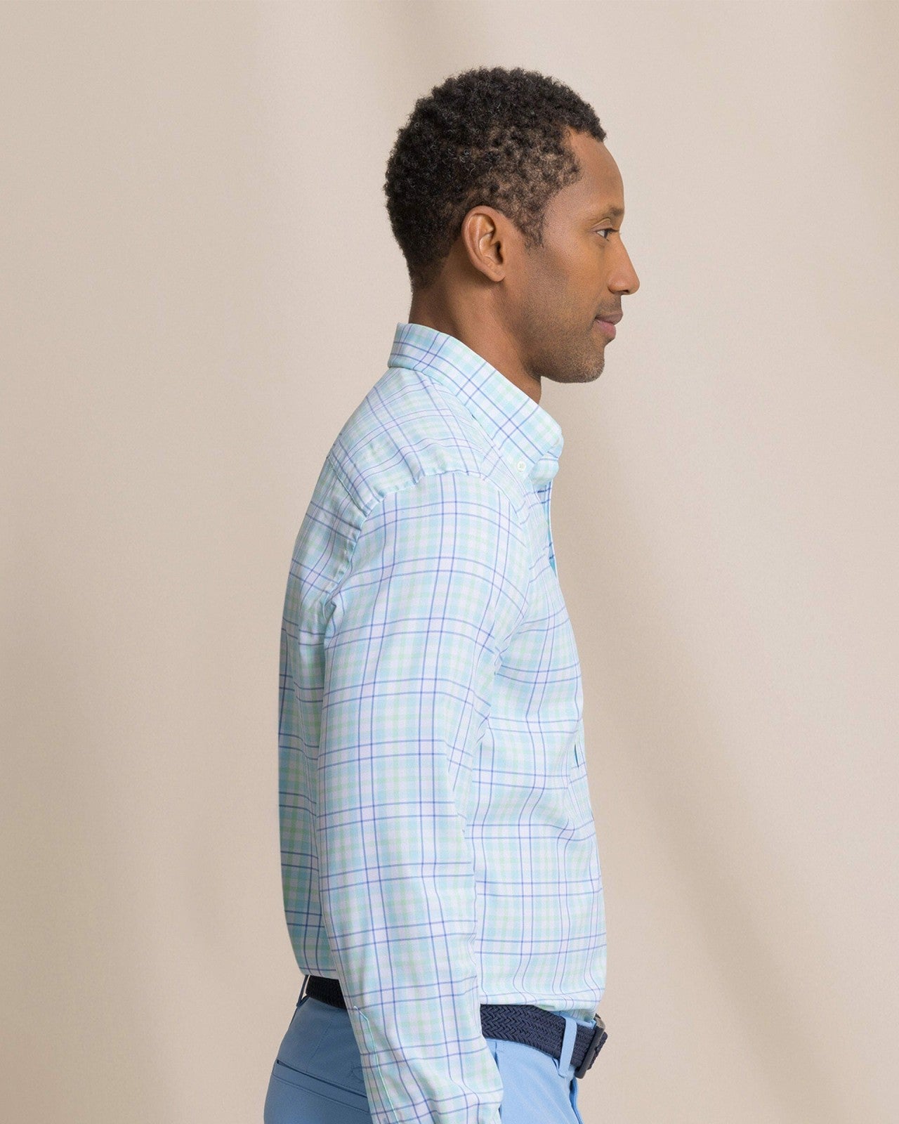 Southern Tide Master Plaid Coastal Breeze® Sport Shirt For Men|Sale