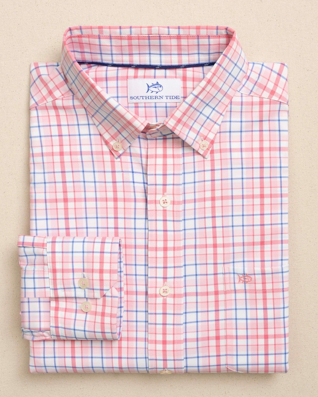 Southern Tide Master Plaid Coastal Breeze® Sport Shirt For Men|Sale