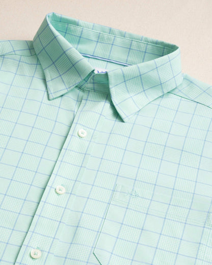Southern Tide Coral Springs Plaid Charleston Sport Shirt For Men|Sale