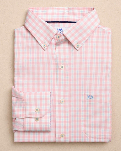 Southern Tide Precheck Plaid Coastal Breeze® Sport Shirt For Men|Sale
