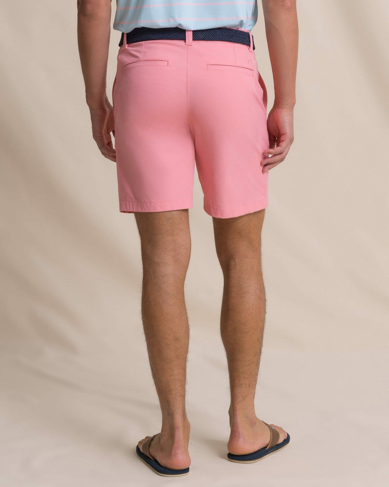 Southern Tide Birdie 8" Performance Short - Sea Pink For Men|Sale