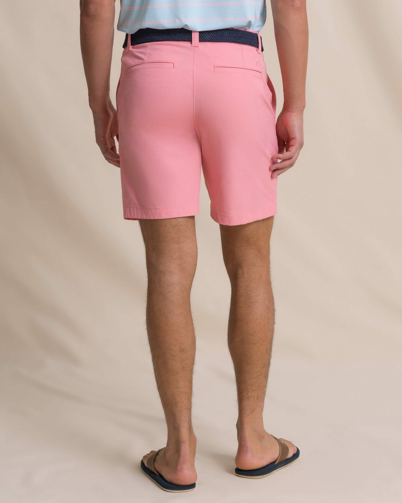 Southern Tide Birdie 8" Performance Short - Sea Pink For Men|Sale