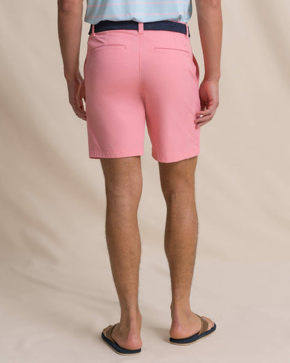 Southern Tide Birdie 8" Performance Short - Sea Pink For Men|Sale
