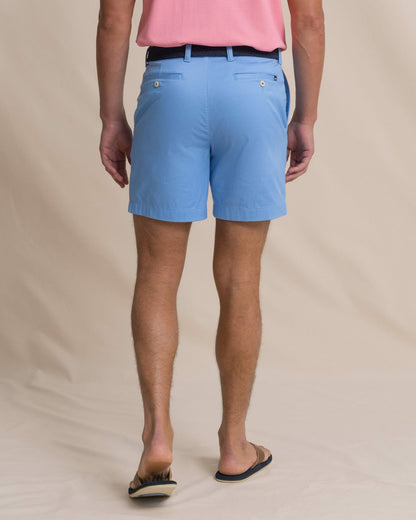 Southern Tide Channel Marker 7" Chino Short - Ocean Channel For Men|Sale