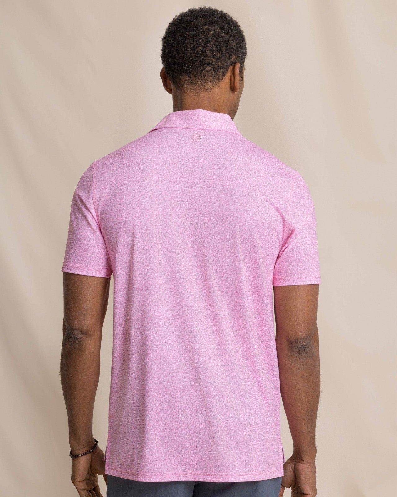 Southern Tide Driver Paradise Shores Printed Polo For Men|Sale