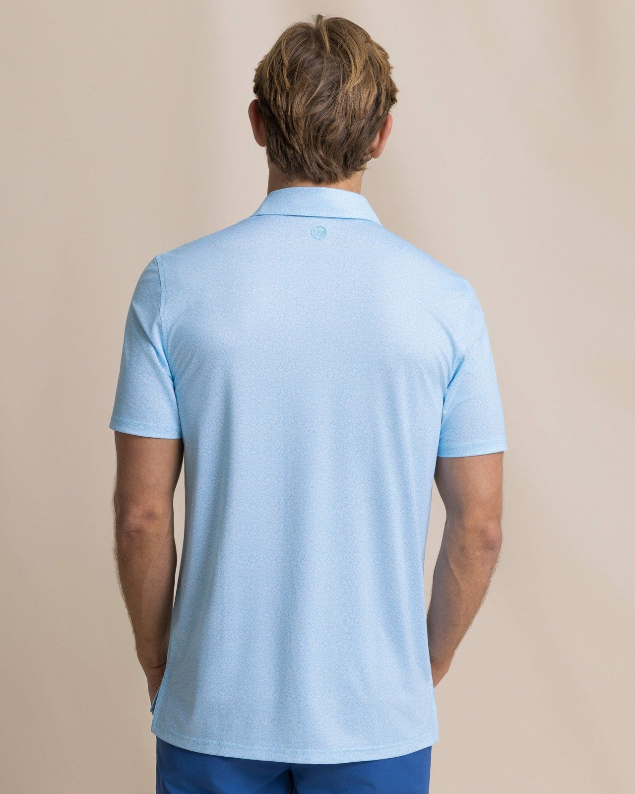 Southern Tide Driver Paradise Shores Printed Polo For Men|Sale