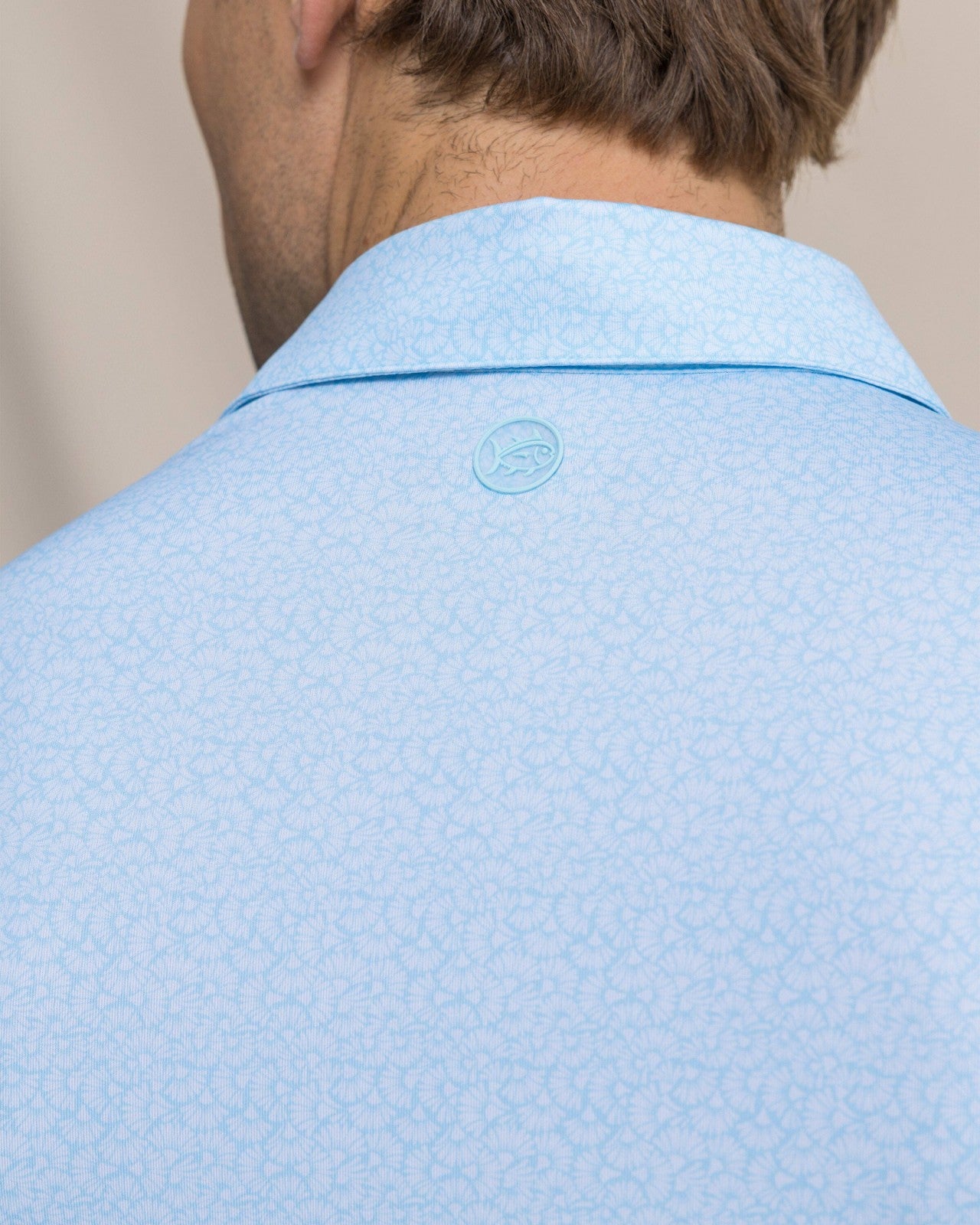 Southern Tide Driver Paradise Shores Printed Polo For Men|Sale